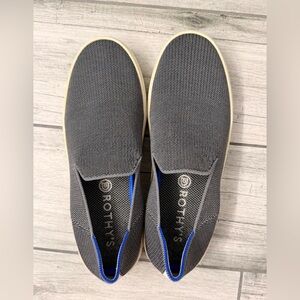 Rothy's Steel Grey Slip-On Sneakers
